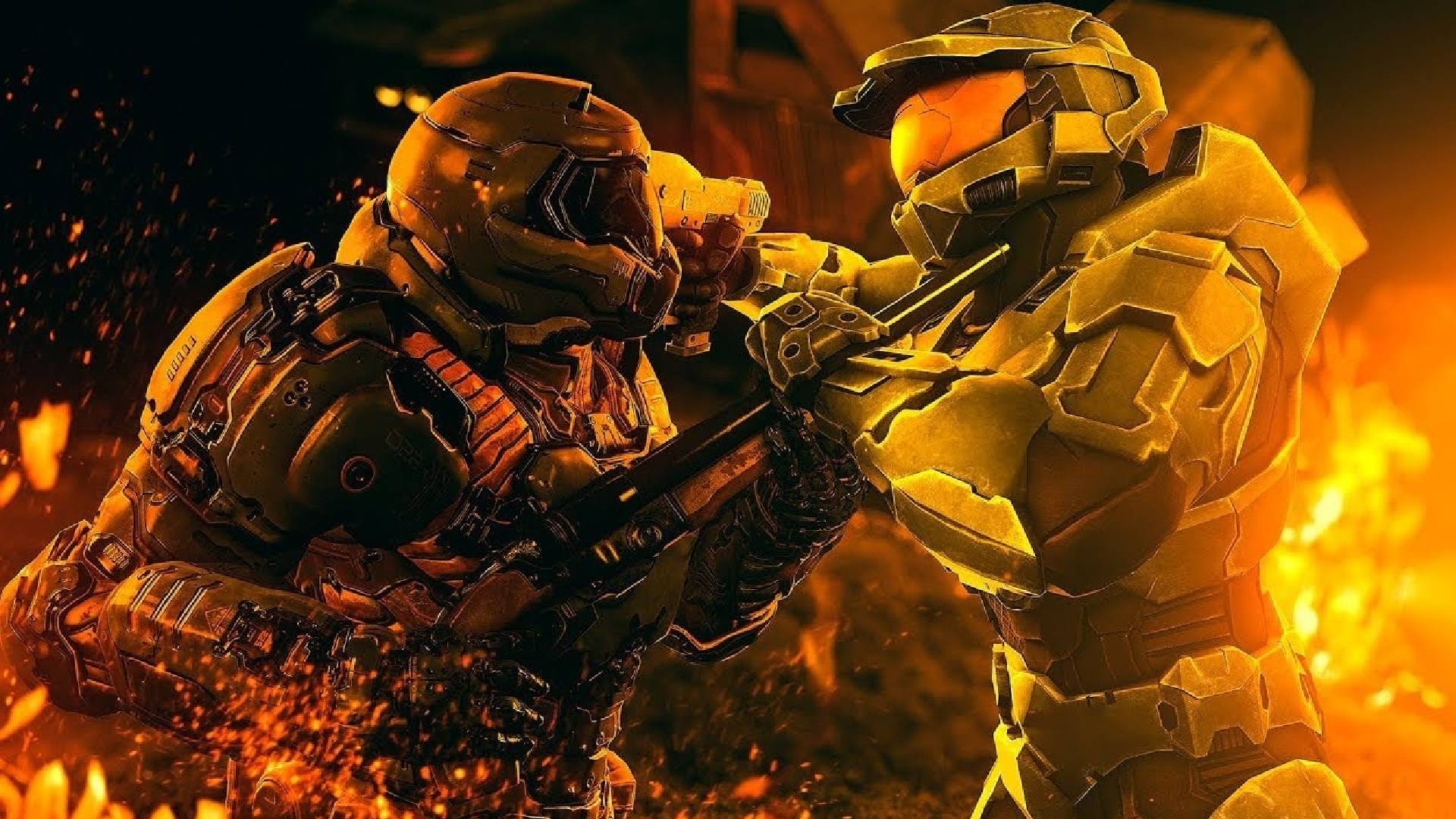 Microsoft canceló el crossover de Doom y Halo sin un motivo claro.